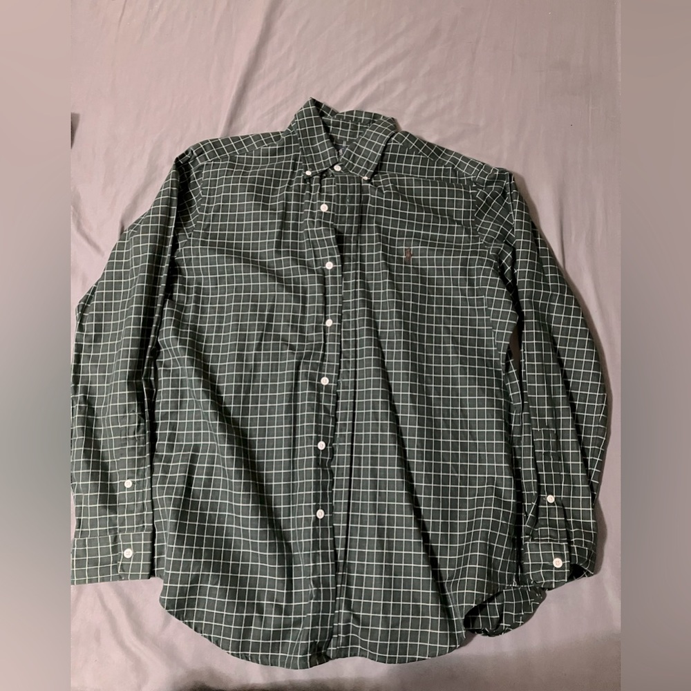 Polo long sleeve dress shirt